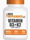 Vitamin D3 + K2 Supplement 5000 IU